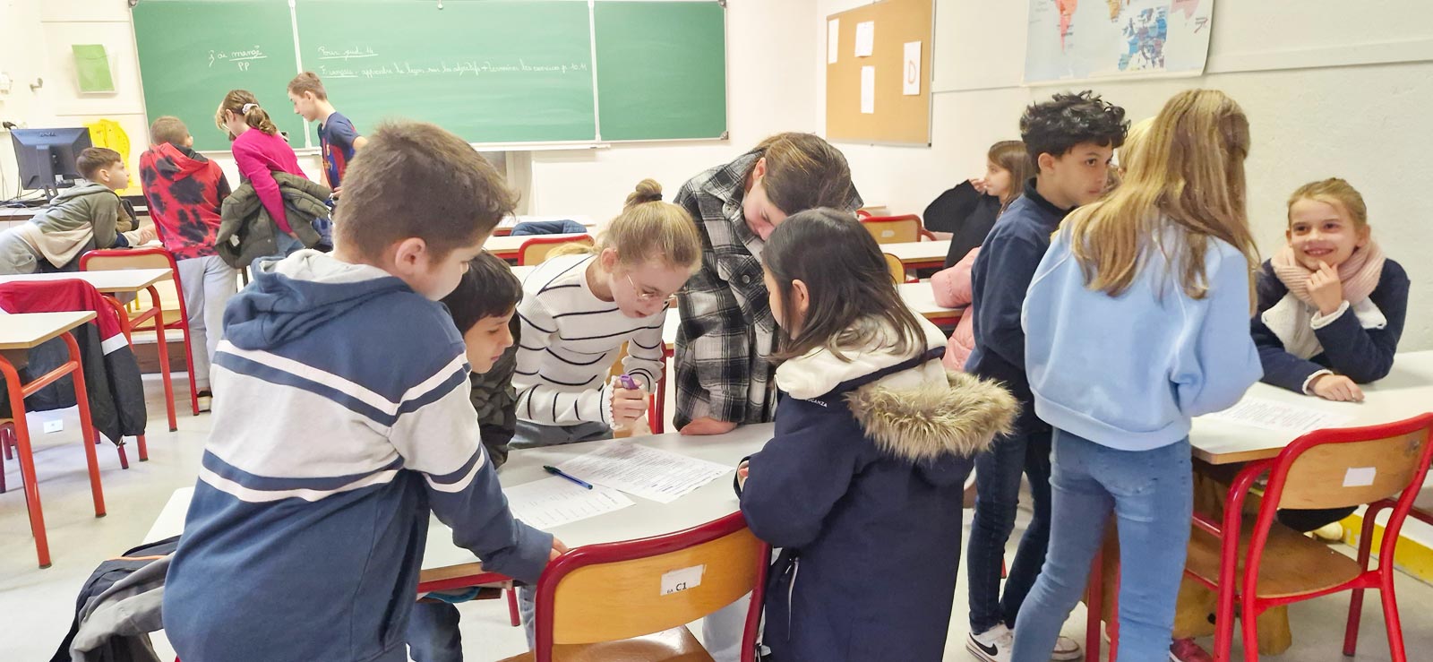 École Privée Sainte-Claire à Annonay 07 Ardèche - Visite du collège NOTRE DAME